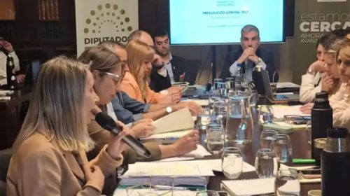 Con la presencia del ministro de Economía, diputados entrerrianos comenzaron el tratamiento del presupuesto 2027